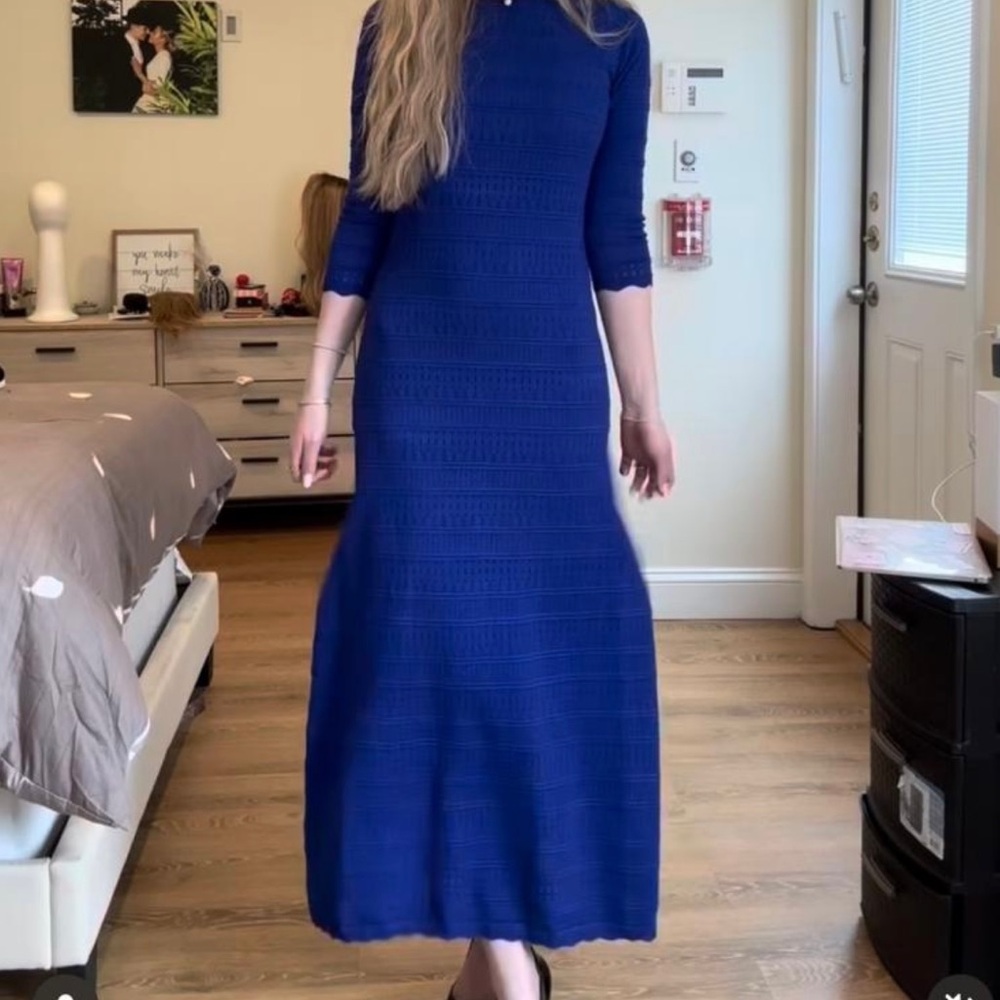 Royal Blue Dress